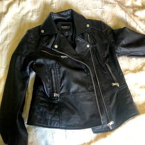 ASOS Barney Leather Jacket